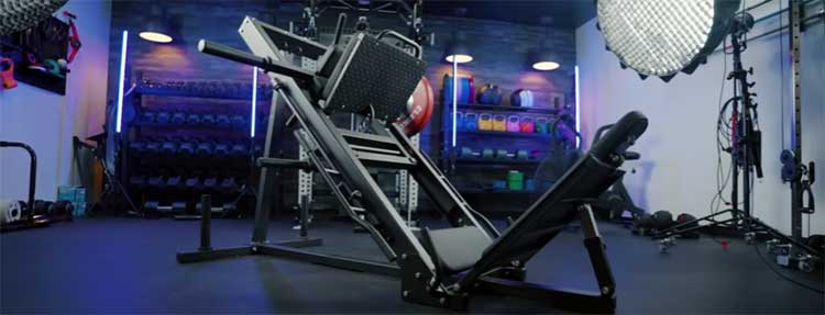 Titan Leg Press Hack Squat Machine