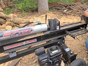 lumberjack 27-ton log splitter