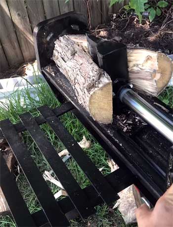 lumberjack 27 ton log splitter