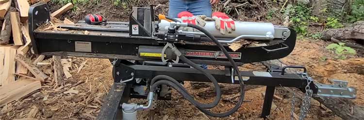 lumberjack 27 ton log splitter