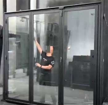 Black Diamond Iron Door