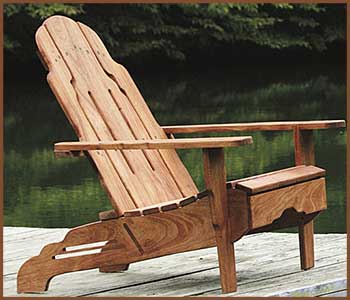 Mahogany outdoor furniture
