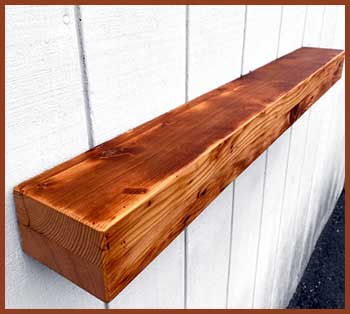 Mantel Shelf Beam Fireplace Mantle