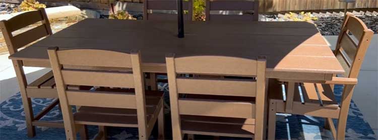POLYWOOD Teak outdoor furniture