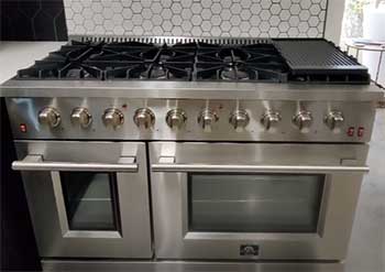 FORNO 48-inch dual fuel range