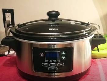 Hamilton Beach Set & Forget 6-Quart Programmable Slow Cooker