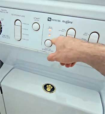 Maytag stackable washer and dryer