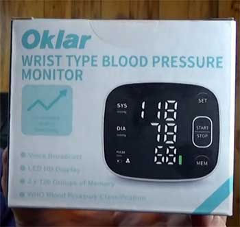 Oklar Blood Pressure Monitor