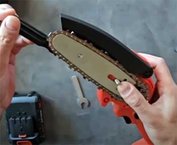 wood ranger mini chainsaw