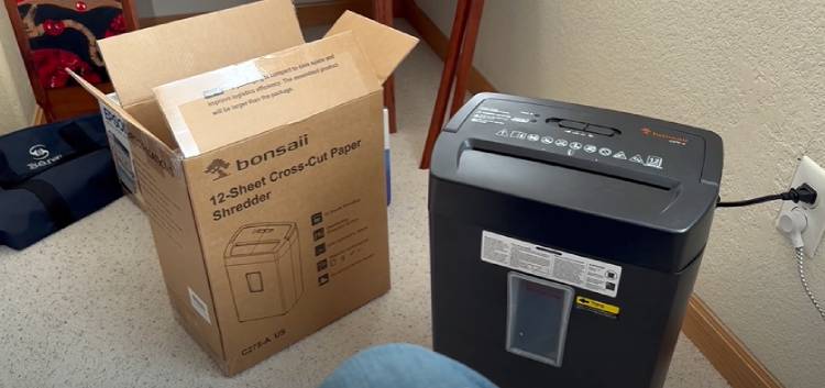 Bonsaii 12-Sheet Paper Shredder