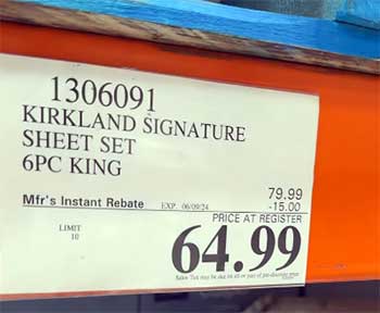 Kirkland Sheets