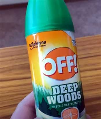 OFF! Deep Woods Deet insect repellent