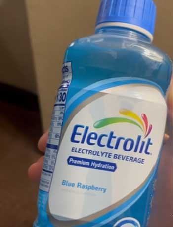 Electrolit's Blue Raspberry Sports Drink