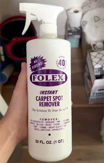 folex instant carpet spot remover