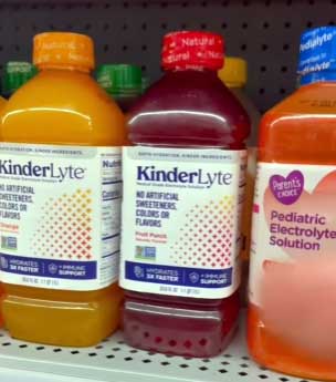 Kinderlyte Electrolytes
