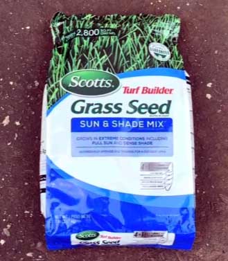 Scotts Turf Builder Grass Seed Sun & Shade Mix