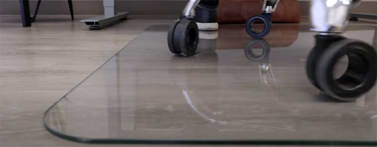 Vitrazza Glass Chair Mat