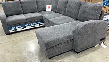 Coddle Aria Fabric Sleeper Sectional