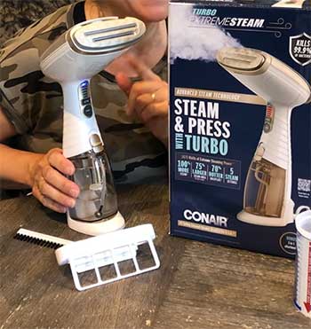 Conair Turbo ExtremeSteam Handheld Fabric Steamer