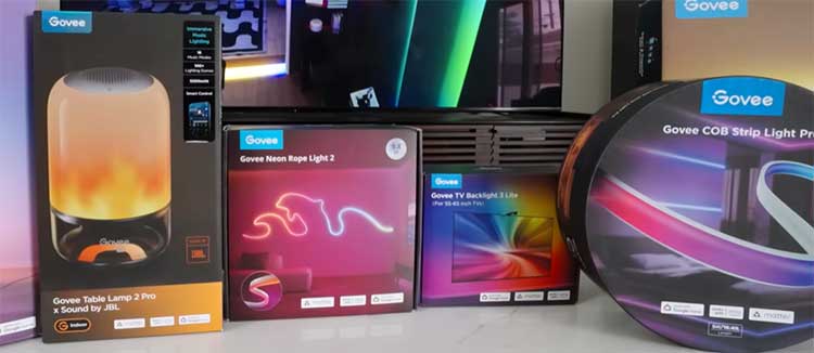 Govee Smart & Colorful Home Lighting 