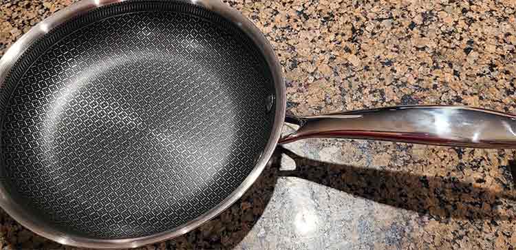 Lexi Home Tri-Ply 10" Stainless Steel Scratch Nonstick Frying Pan