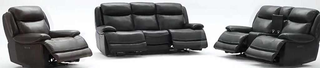 Man Wah Reclining Sectional
