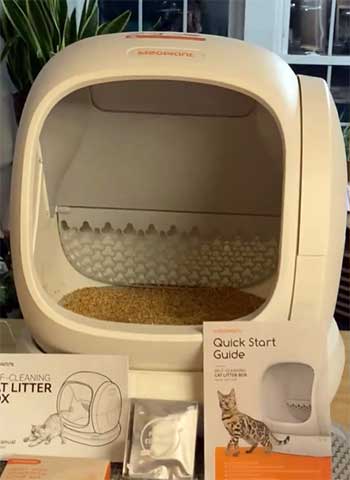 MeoWant Self-Cleaning Cat Litter Box