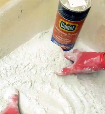 comet deodorizing cleanser dry powder