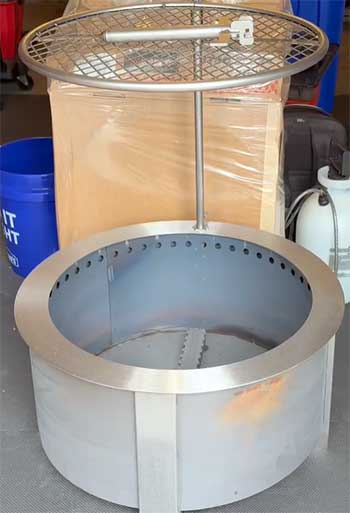 Breeo X Series smokeless fire pit