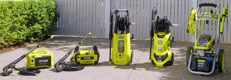 Ryobi Pressure Washers