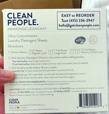 Clean People Detergent