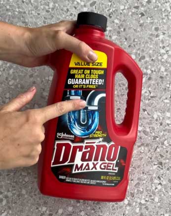 Drano Max Gel