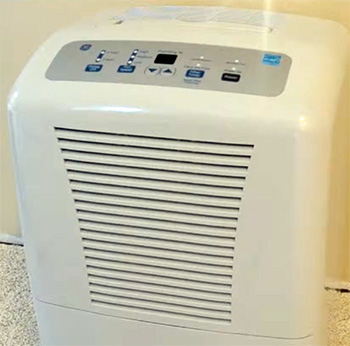 General Electric dehumidifier