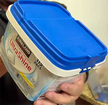 Kirkland Ultra Shine Dishwasher Detergent