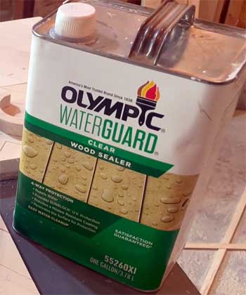 Olympic WaterGuard Clear Wood Sealer