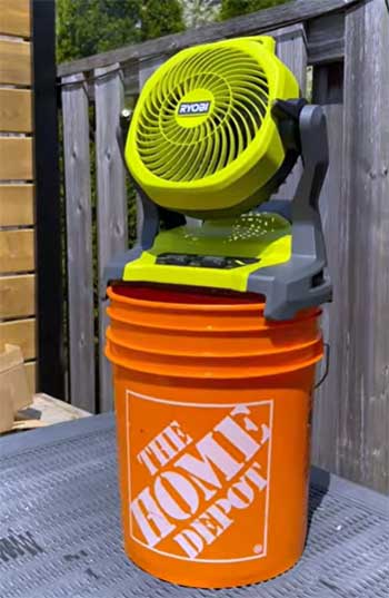 Ryobi Misting Fan