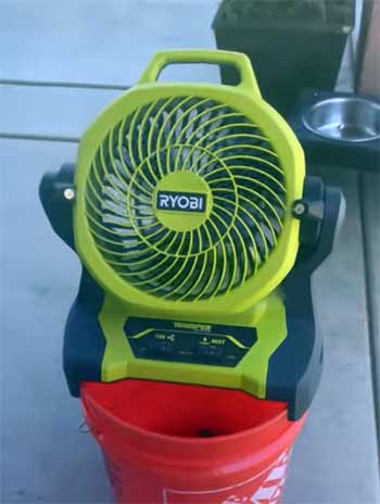 Ryobi Misting Fan