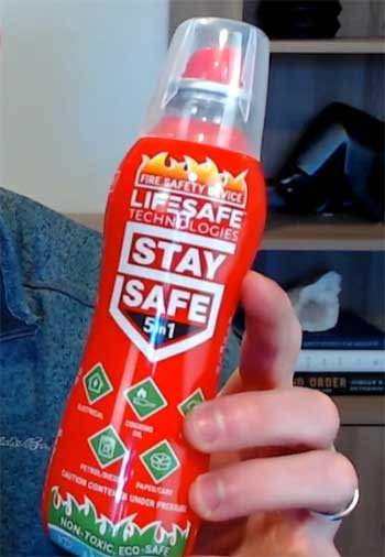Stay Safe Fire Extinguisher