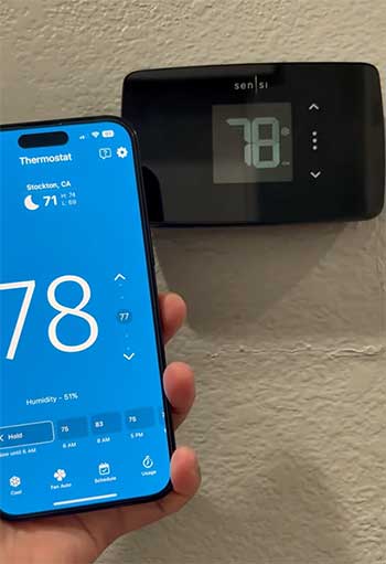 Sensi Lite Smart Thermostat