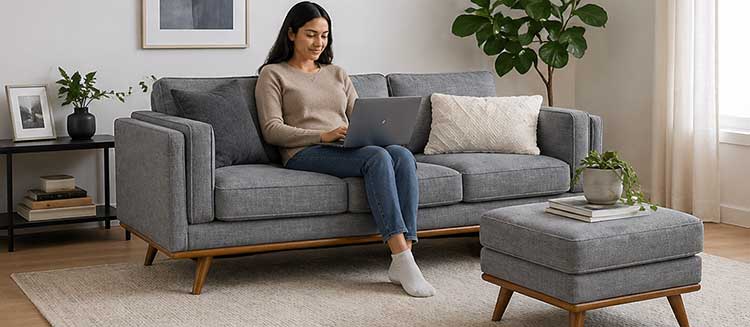 Article Timber Couch