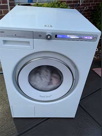Asko washer and dryer