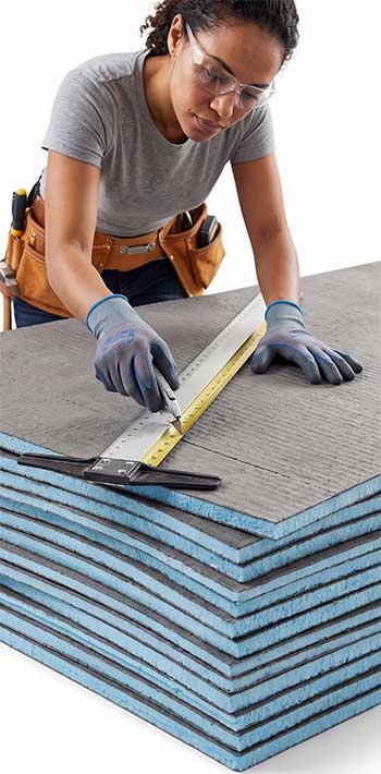 Blue Board Wall Panel