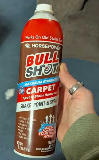 Bullshot Carpet Cleaner