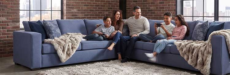 Decor-Rest 2152 fabric sectional