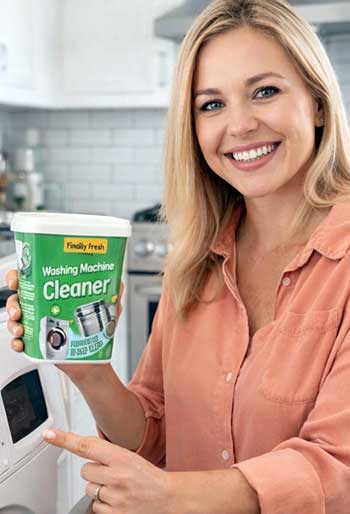 Finally Fresh Washing Machine Cleaner