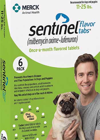 Sentinel Flavor Tabs