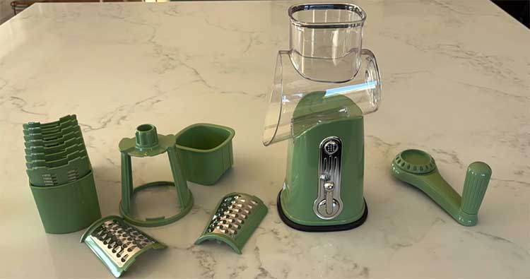 Susteas Rotary Cheese Grater