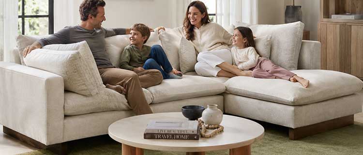 West Elm Harmony 2-Piece Chaise Sectional