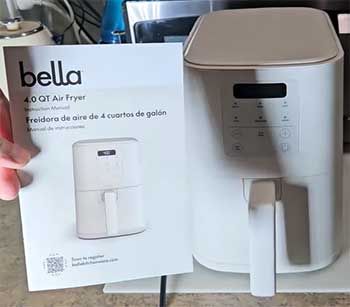 Bella 4qt Slim Air Fryer
