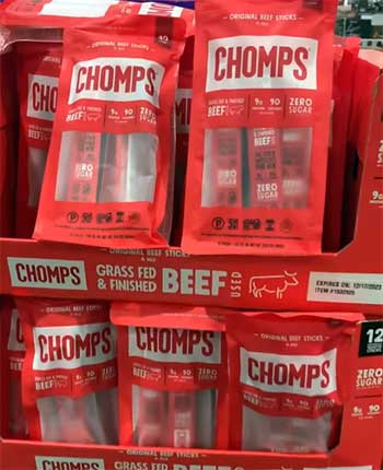 Chomps Grass-Fed Beef Sticks
